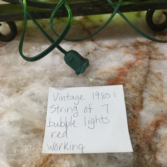 Vintage bubble lights - Picture 4 of 5